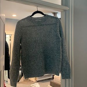 grey sweater